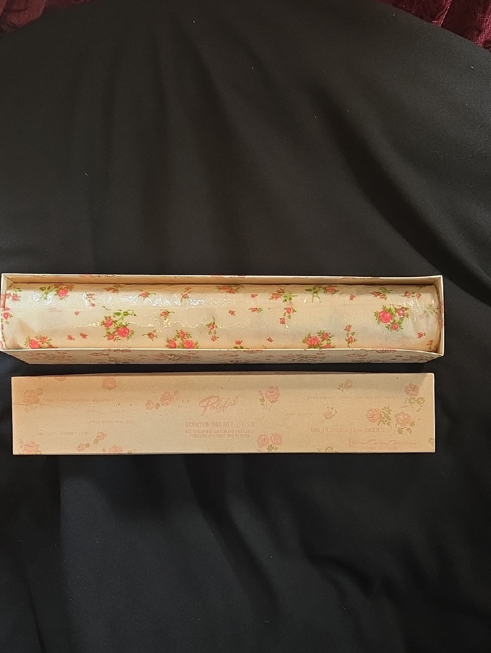 Floral Scented Drawer Liner Roll — Pink & Cream by Rafaella